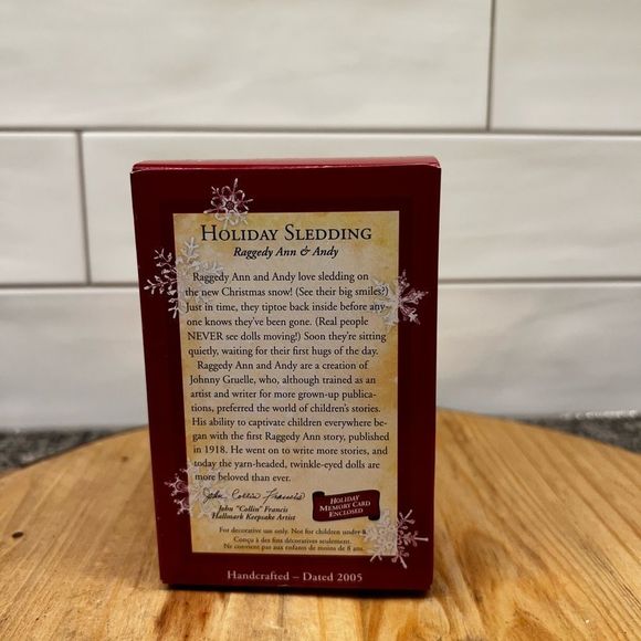 “Holliday Sledding” Hallmark Keepsake Ornament - Picture 2 of 3